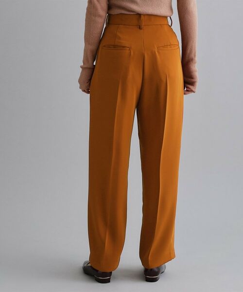 OPAQUE.CLIP / オペーク ドット クリップ パンツ | 【es】タックワイドストレートパンツ【洗濯機OK/防シワ/UVケア/接触冷感/吸水速乾】 | 詳細5