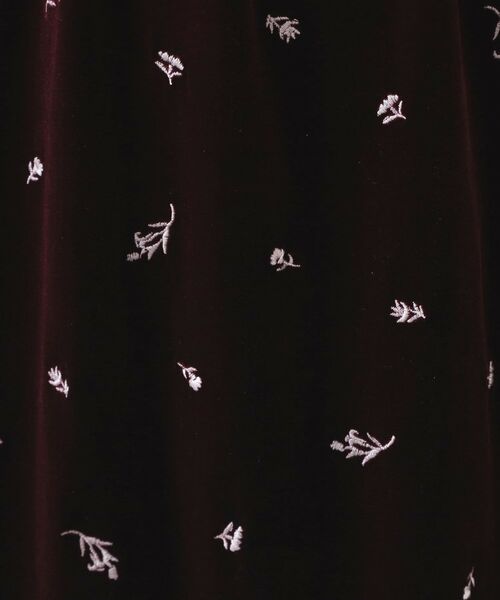 OPAQUE.CLIP / オペーク ドット クリップ ロング・マキシ丈スカート | ベロアナロースカート/セットアップ対応可【洗濯機OK】 | 詳細11