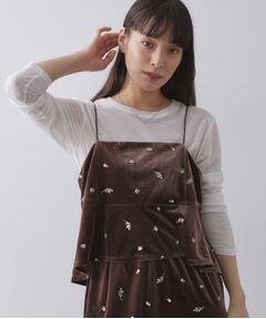 OPAQUE.CLIP / オペーク ドット クリップ シャツ・ブラウス | ベロアキャミ/セットアップ対応可【洗濯機OK】