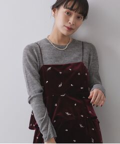 OPAQUE.CLIP / オペーク ドット クリップ シャツ・ブラウス | ベロアキャミ/セットアップ対応可【洗濯機OK】