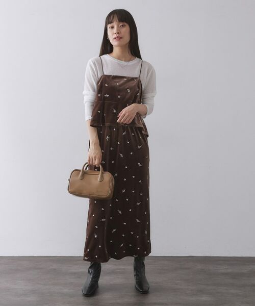 OPAQUE.CLIP / オペーク ドット クリップ シャツ・ブラウス | ベロアキャミ/セットアップ対応可【洗濯機OK】 | 詳細11