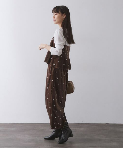 OPAQUE.CLIP / オペーク ドット クリップ シャツ・ブラウス | ベロアキャミ/セットアップ対応可【洗濯機OK】 | 詳細12