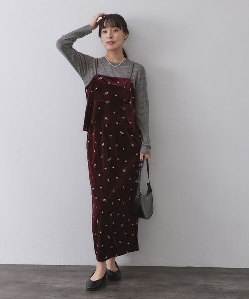 OPAQUE.CLIP / オペーク ドット クリップ シャツ・ブラウス | ベロアキャミ/セットアップ対応可【洗濯機OK】 | 詳細4