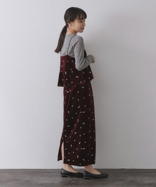 OPAQUE.CLIP / オペーク ドット クリップ シャツ・ブラウス | ベロアキャミ/セットアップ対応可【洗濯機OK】 | 詳細5