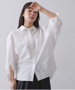 OPAQUE.CLIP / オペーク ドット クリップ シャツ・ブラウス | フォルムデザインシャツ【洗濯機OK】