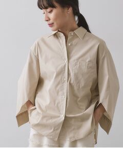 OPAQUE.CLIP / オペーク ドット クリップ シャツ・ブラウス | フォルムデザインシャツ【洗濯機OK】