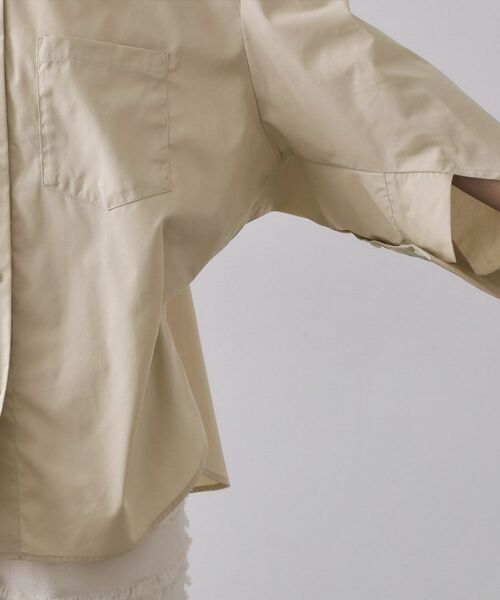 OPAQUE.CLIP / オペーク ドット クリップ シャツ・ブラウス | フォルムデザインシャツ【洗濯機OK】 | 詳細18