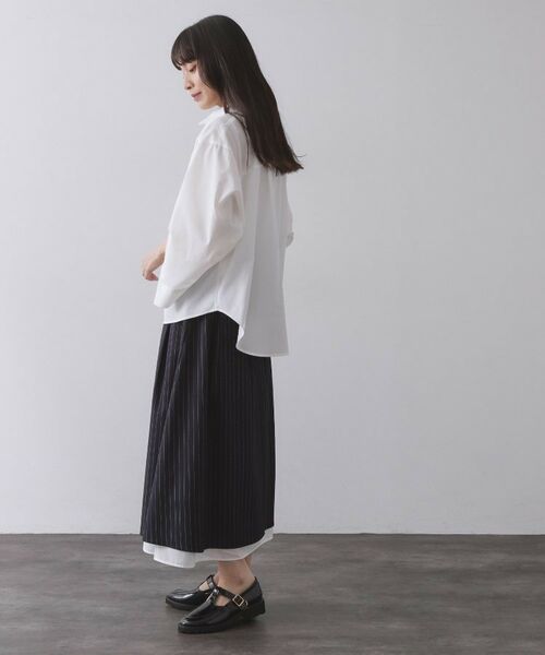 OPAQUE.CLIP / オペーク ドット クリップ シャツ・ブラウス | フォルムデザインシャツ【洗濯機OK】 | 詳細2