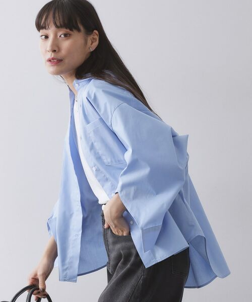 OPAQUE.CLIP / オペーク ドット クリップ シャツ・ブラウス | フォルムデザインシャツ【洗濯機OK】 | 詳細5