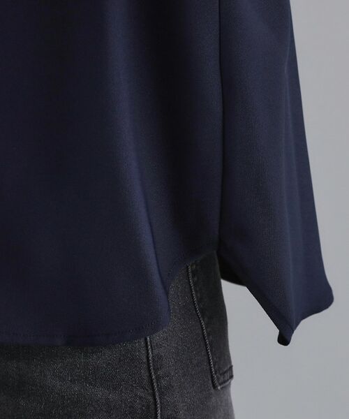 OPAQUE.CLIP / オペーク ドット クリップ シャツ・ブラウス | 【es】ブザム切替バンドカラーシャツブラウス【洗濯機OK/防シワ/UVケア/接触冷感】 | 詳細27