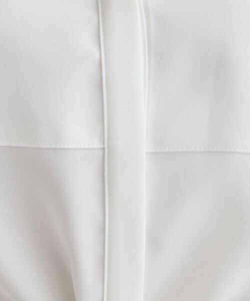 OPAQUE.CLIP / オペーク ドット クリップ シャツ・ブラウス | 【es】ブザム切替バンドカラーシャツブラウス【洗濯機OK/防シワ/UVケア/接触冷感】 | 詳細7