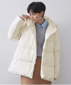 美品★index カシミヤ混なめらかコートL インデックスオペークドットクリップ オペーク ドット クリップの名品シリーズ「THE」 洗える上品