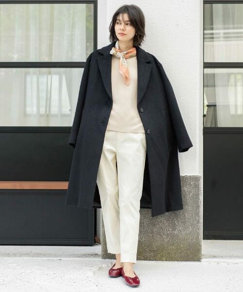 OPAQUE.CLIP / オペーク ドット クリップ その他アウター | カシミヤブレンドウールチェスターコート | 詳細1