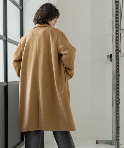 OPAQUE.CLIP / オペーク ドット クリップ その他アウター | カシミヤブレンドウールチェスターコート | 詳細11