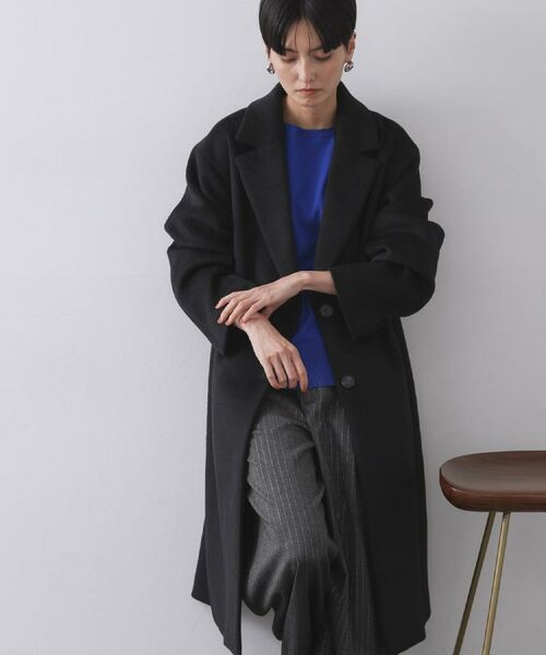 OPAQUE.CLIP / オペーク ドット クリップ その他アウター | カシミヤブレンドウールチェスターコート | 詳細12