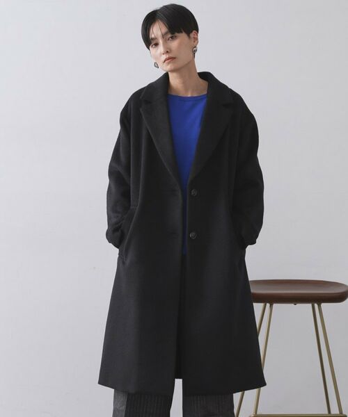OPAQUE.CLIP / オペーク ドット クリップ その他アウター | カシミヤブレンドウールチェスターコート | 詳細13