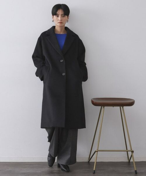 OPAQUE.CLIP / オペーク ドット クリップ その他アウター | カシミヤブレンドウールチェスターコート | 詳細14