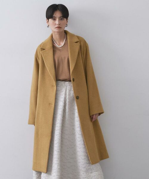 OPAQUE.CLIP / オペーク ドット クリップ その他アウター | カシミヤブレンドウールチェスターコート | 詳細18