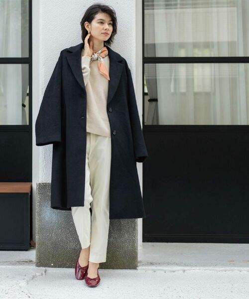 OPAQUE.CLIP / オペーク ドット クリップ その他アウター | カシミヤブレンドウールチェスターコート | 詳細2