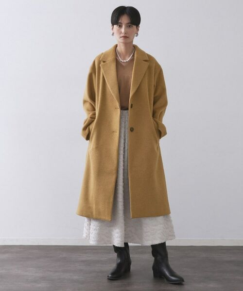 OPAQUE.CLIP / オペーク ドット クリップ その他アウター | カシミヤブレンドウールチェスターコート | 詳細20