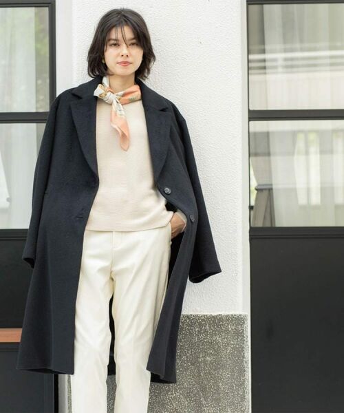 OPAQUE.CLIP / オペーク ドット クリップ その他アウター | カシミヤブレンドウールチェスターコート | 詳細3