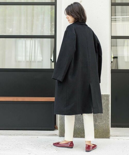 OPAQUE.CLIP / オペーク ドット クリップ その他アウター | カシミヤブレンドウールチェスターコート | 詳細5