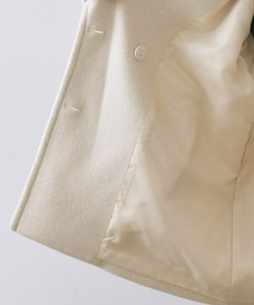 OPAQUE.CLIP / オペーク ドット クリップ ピーコート | カシミヤブレンドウールミドルピーコート | 詳細29