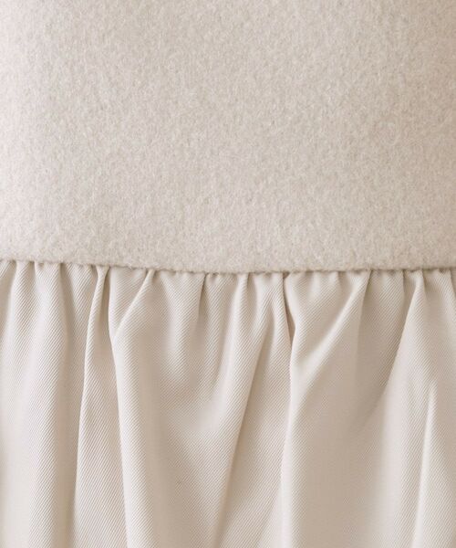 OPAQUE.CLIP / オペーク ドット クリップ その他アウター | ウールライクペプラムドッキングアウター【洗濯機洗い可】 | 詳細15