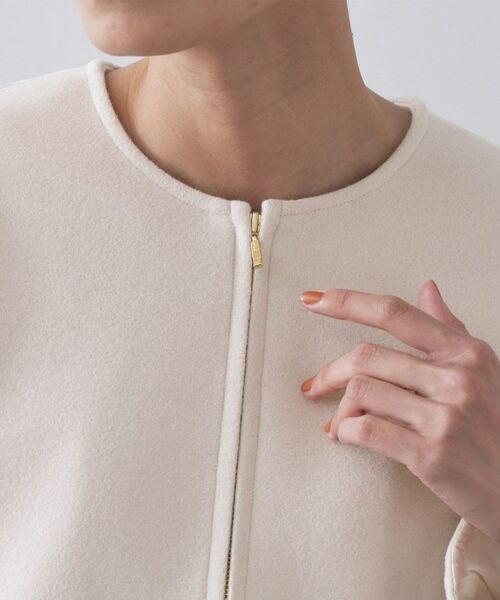 OPAQUE.CLIP / オペーク ドット クリップ その他アウター | ウールライクペプラムドッキングアウター【洗濯機洗い可】 | 詳細19