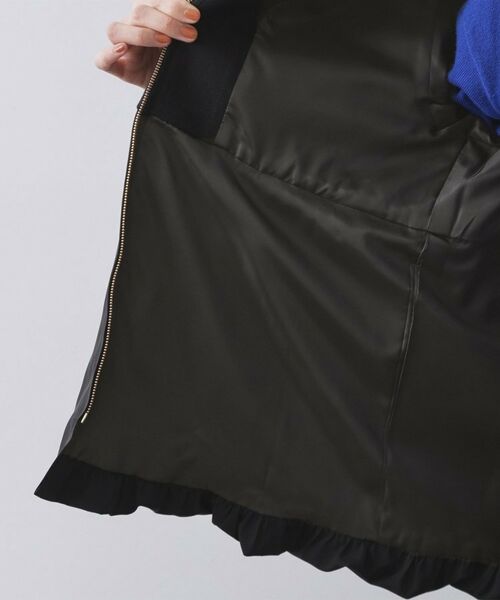 OPAQUE.CLIP / オペーク ドット クリップ その他アウター | ウールライクペプラムドッキングアウター【洗濯機洗い可】 | 詳細4