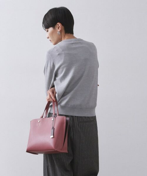 OPAQUE.CLIP / オペーク ドット クリップ トートバッグ | 【2WAY/名品】バイカラー3層ミドルトートバッグ | 詳細10