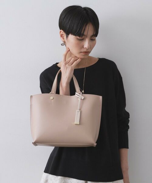 OPAQUE.CLIP / オペーク ドット クリップ トートバッグ | 【2WAY/名品】バイカラー3層ミドルトートバッグ | 詳細15