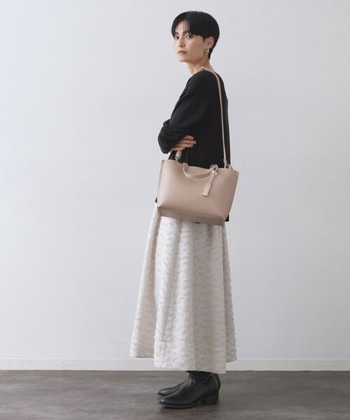 OPAQUE.CLIP / オペーク ドット クリップ トートバッグ | 【2WAY/名品】バイカラー3層ミドルトートバッグ | 詳細16