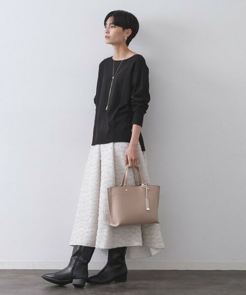 OPAQUE.CLIP / オペーク ドット クリップ トートバッグ | 【2WAY/名品】バイカラー3層ミドルトートバッグ | 詳細17