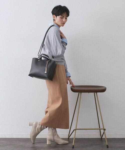 OPAQUE.CLIP / オペーク ドット クリップ トートバッグ | 【2WAY/名品】バイカラー3層ミドルトートバッグ | 詳細5