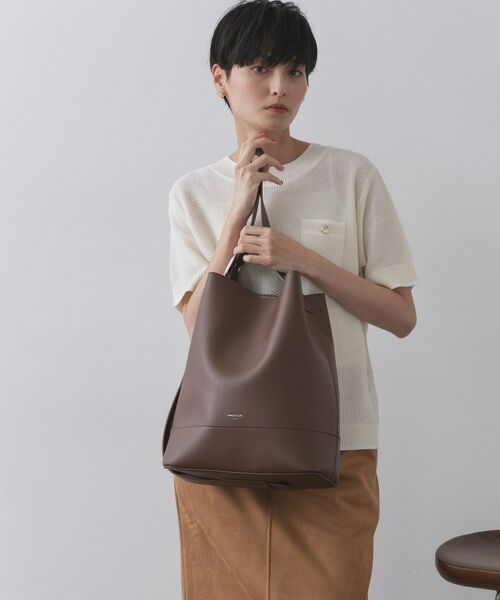 OPAQUE.CLIP / オペーク ドット クリップ ショルダーバッグ | 【軽量/A4サイズ対応/通勤対応】スムース合皮ワンショルダーバッグ | 詳細3