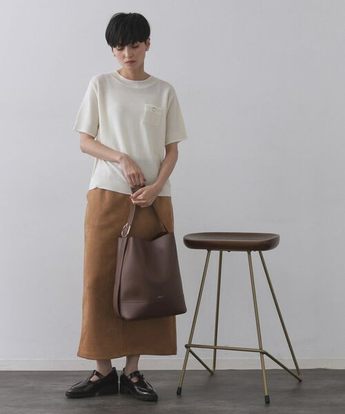 OPAQUE.CLIP / オペーク ドット クリップ ショルダーバッグ | 【軽量/A4サイズ対応/通勤対応】スムース合皮ワンショルダーバッグ | 詳細4