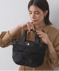 OPAQUE.CLIP / オペーク ドット クリップ トートバッグ | 【2WAY／軽量】トライアングルキルティングミドルトートバッグ