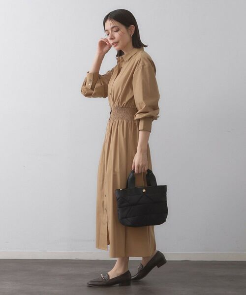 OPAQUE.CLIP / オペーク ドット クリップ トートバッグ | 【2WAY／軽量】トライアングルキルティングミドルトートバッグ | 詳細4