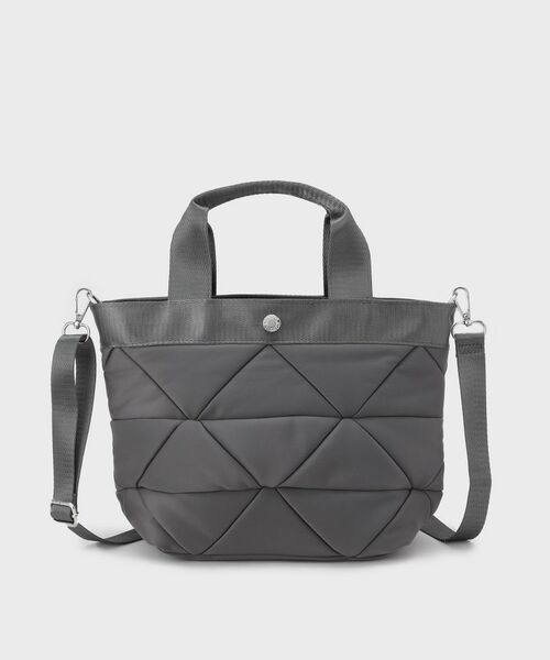 OPAQUE.CLIP / オペーク ドット クリップ トートバッグ | 【2WAY／軽量】トライアングルキルティングミドルトートバッグ | 詳細7