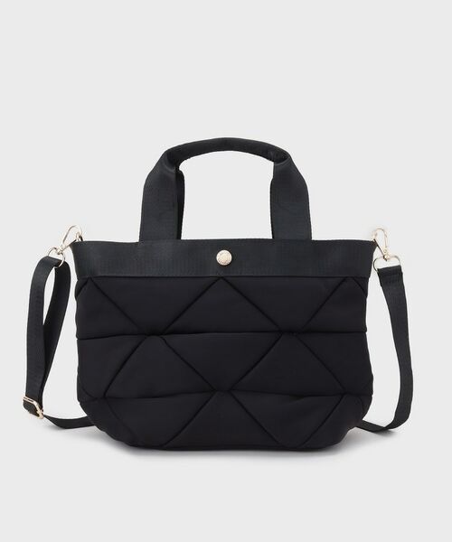 OPAQUE.CLIP / オペーク ドット クリップ トートバッグ | 【2WAY／軽量】トライアングルキルティングミドルトートバッグ | 詳細8