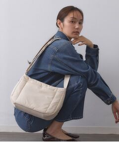 OPAQUE.CLIP / オペーク ドット クリップ ショルダーバッグ | 【軽量】ミドルサイズパフィーショルダーバッグ