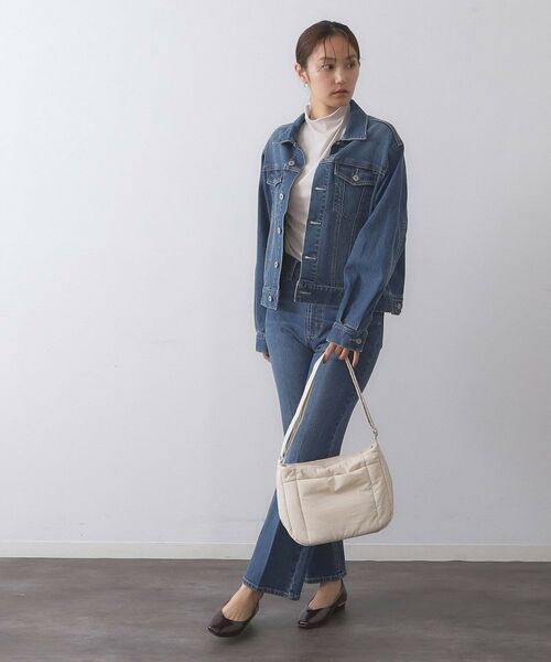 OPAQUE.CLIP / オペーク ドット クリップ ショルダーバッグ | 【軽量】ミドルサイズパフィーショルダーバッグ | 詳細2