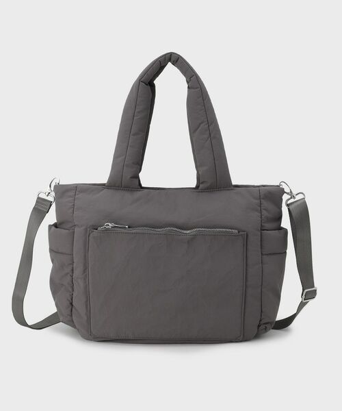 OPAQUE.CLIP / オペーク ドット クリップ トートバッグ | 【2WAY/軽量】パフィートラベルビッグトートバッグ | 詳細11