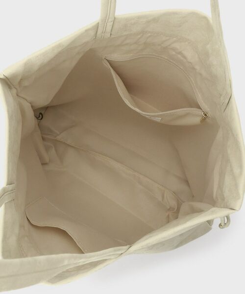 OPAQUE.CLIP / オペーク ドット クリップ トートバッグ | 【A4サイズ対応】ソフト合皮巾着ドローストリングトートバッグ | 詳細18