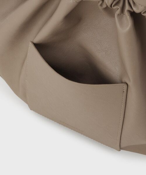 OPAQUE.CLIP / オペーク ドット クリップ トートバッグ | 【A4サイズ対応】ソフト合皮巾着ドローストリングトートバッグ | 詳細23