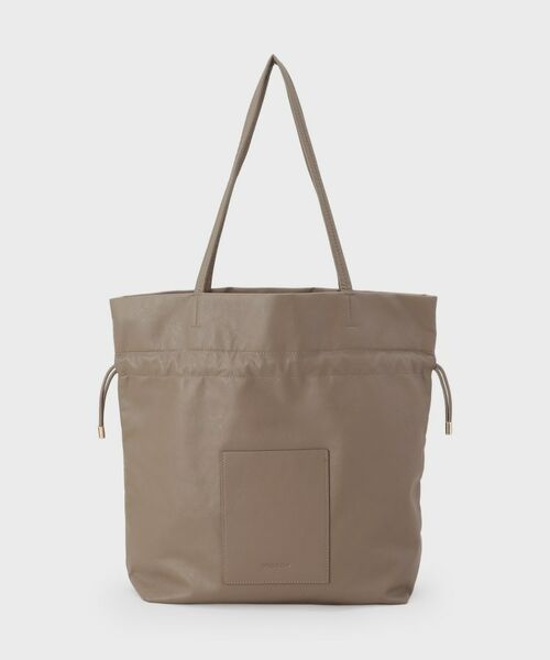 OPAQUE.CLIP / オペーク ドット クリップ トートバッグ | 【A4サイズ対応】ソフト合皮巾着ドローストリングトートバッグ | 詳細24