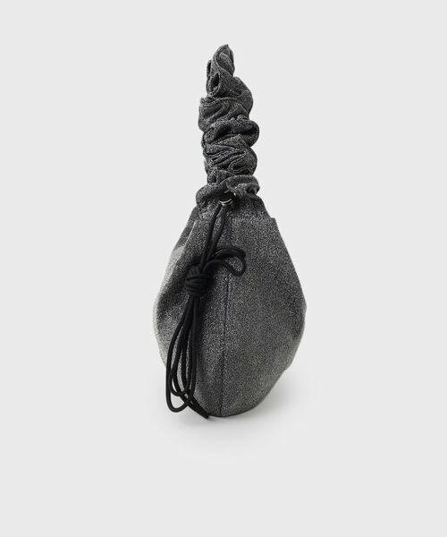 OPAQUE.CLIP / オペーク ドット クリップ ショルダーバッグ | 【2WAY】ドロストフリルハンドルラメミドルショルダーバッグ | 詳細10