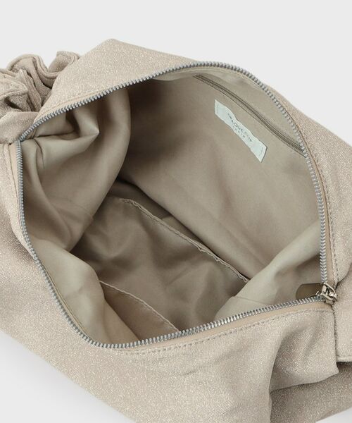 OPAQUE.CLIP / オペーク ドット クリップ ショルダーバッグ | 【2WAY】ドロストフリルハンドルラメミドルショルダーバッグ | 詳細14