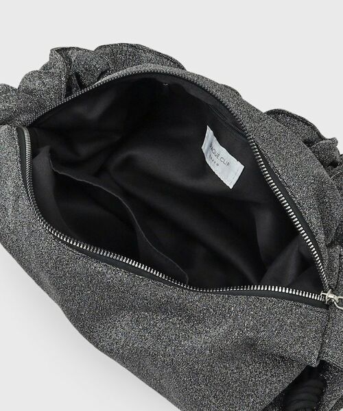 OPAQUE.CLIP / オペーク ドット クリップ ショルダーバッグ | 【2WAY】ドロストフリルハンドルラメミドルショルダーバッグ | 詳細15